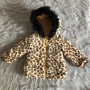 Toddler cheetah sweater size 18 months